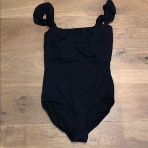 Albion ribbed one piece swim